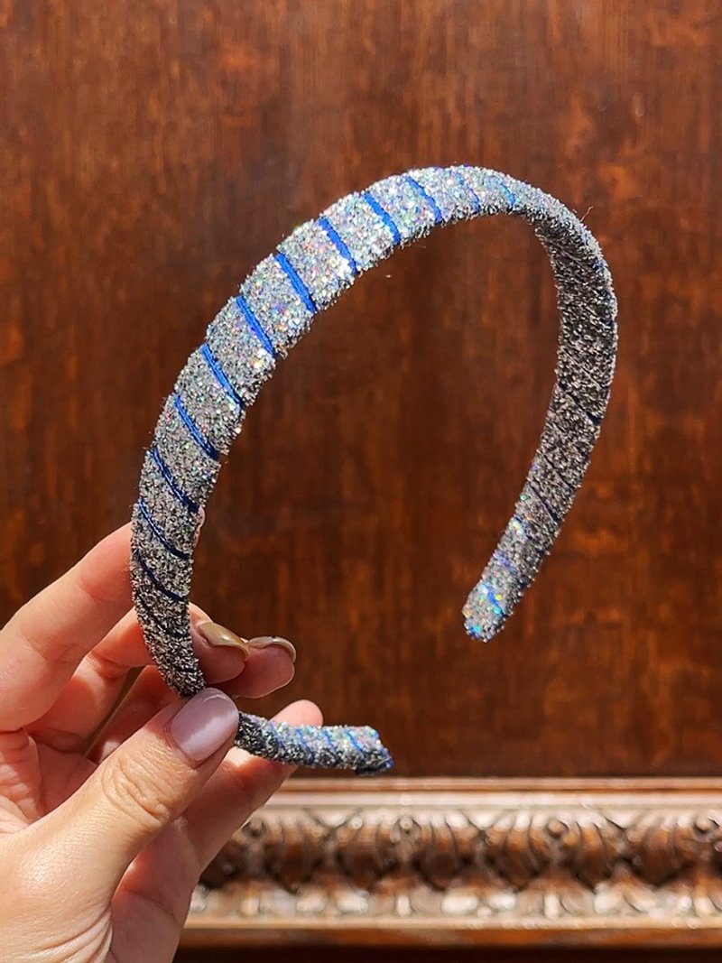 SoftServe柔软供应 银河发箍 夏日复古发箍头饰 - 发带/发箍 - 其他材质 银色