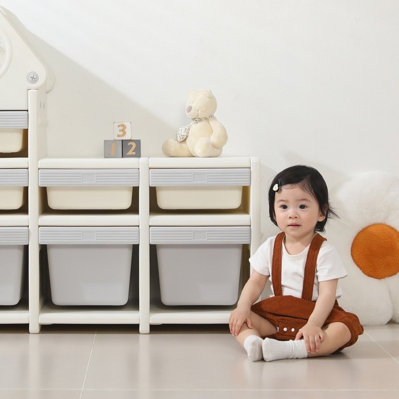 【MH家居】时钟塔儿童收纳柜 -2入组合柜 玩具收纳 儿童用品 - 儿童家具 - 其他材质 