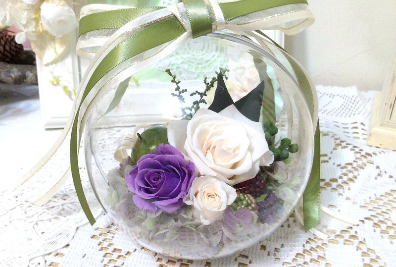 l 祝福小雪球 l *祝福*感谢*雪球*装饰*不凋花*永生花*礼物 - 植栽/盆栽 - 植物．花 