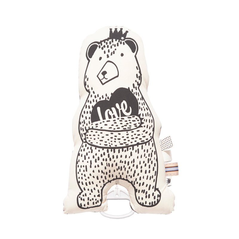 送礼首选熊抱抱音乐抱枕Bear Musical Cushion - 玩具/玩偶 - 棉．麻 粉红色
