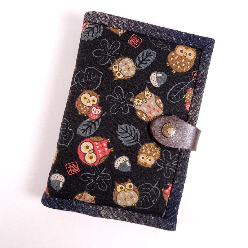 护照套_橡果园里的猫头鹰 - 护照夹/护照套 - 其他材质 咖啡色