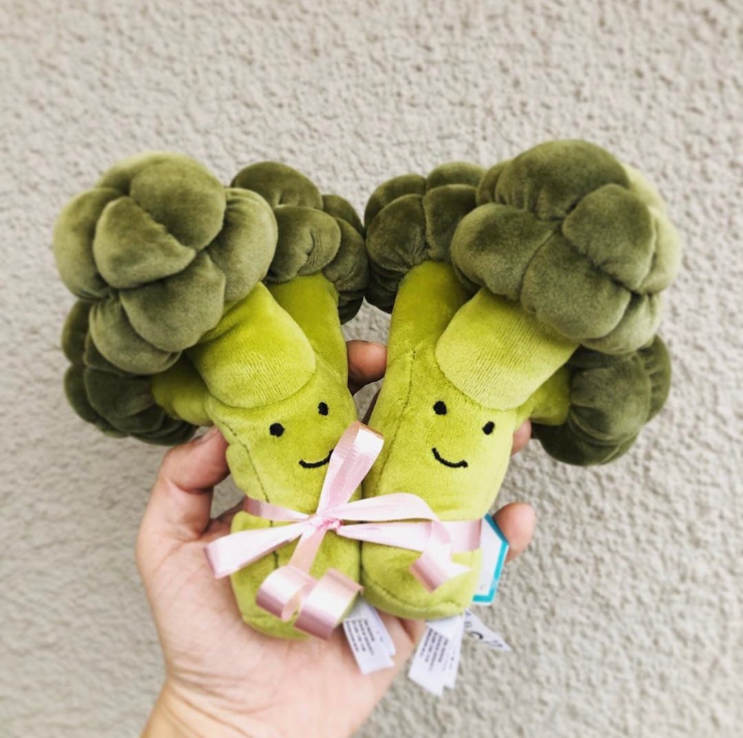 Vivacious Vegetable Broccoli 迷人花椰菜 约17厘米 - 玩偶/公仔 - 聚酯纤维 绿色