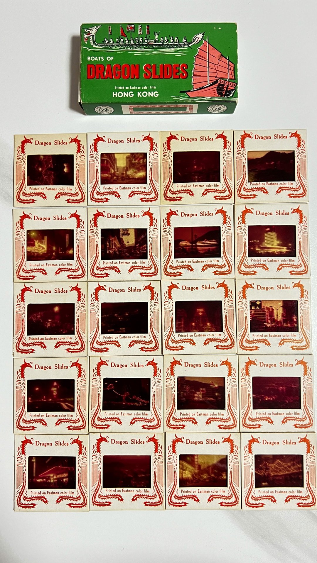 80年代旧香港幻灯片,Old Hong Kong Slids - 摄影集 - 纸 红色