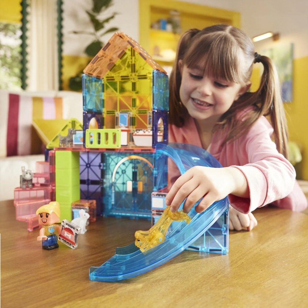 Magna-Tiles Combo 磁力积木-50片宠物游戏屋(磁力片 玩具 礼物) - 玩具/玩偶 - 其他材质 