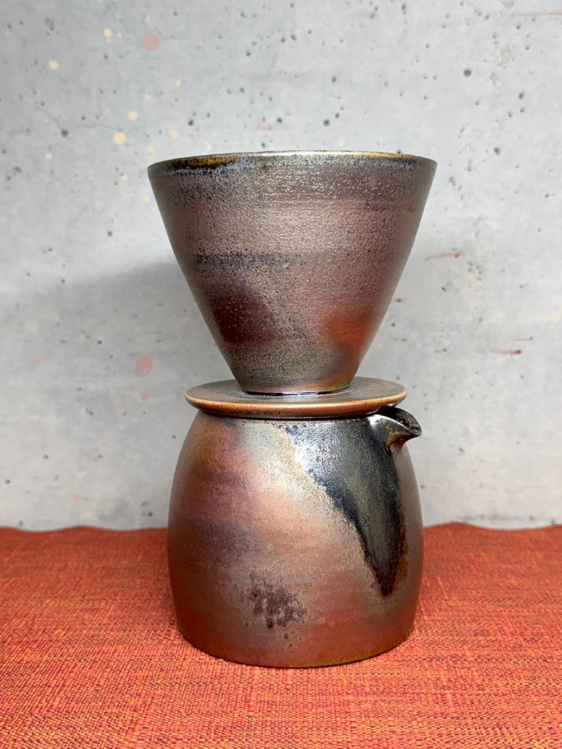 咖啡/咖啡组/手冲滤杯/滤杯壶组/柴烧/落灰/杨博戎 - 咖啡壶/周边 - 陶 