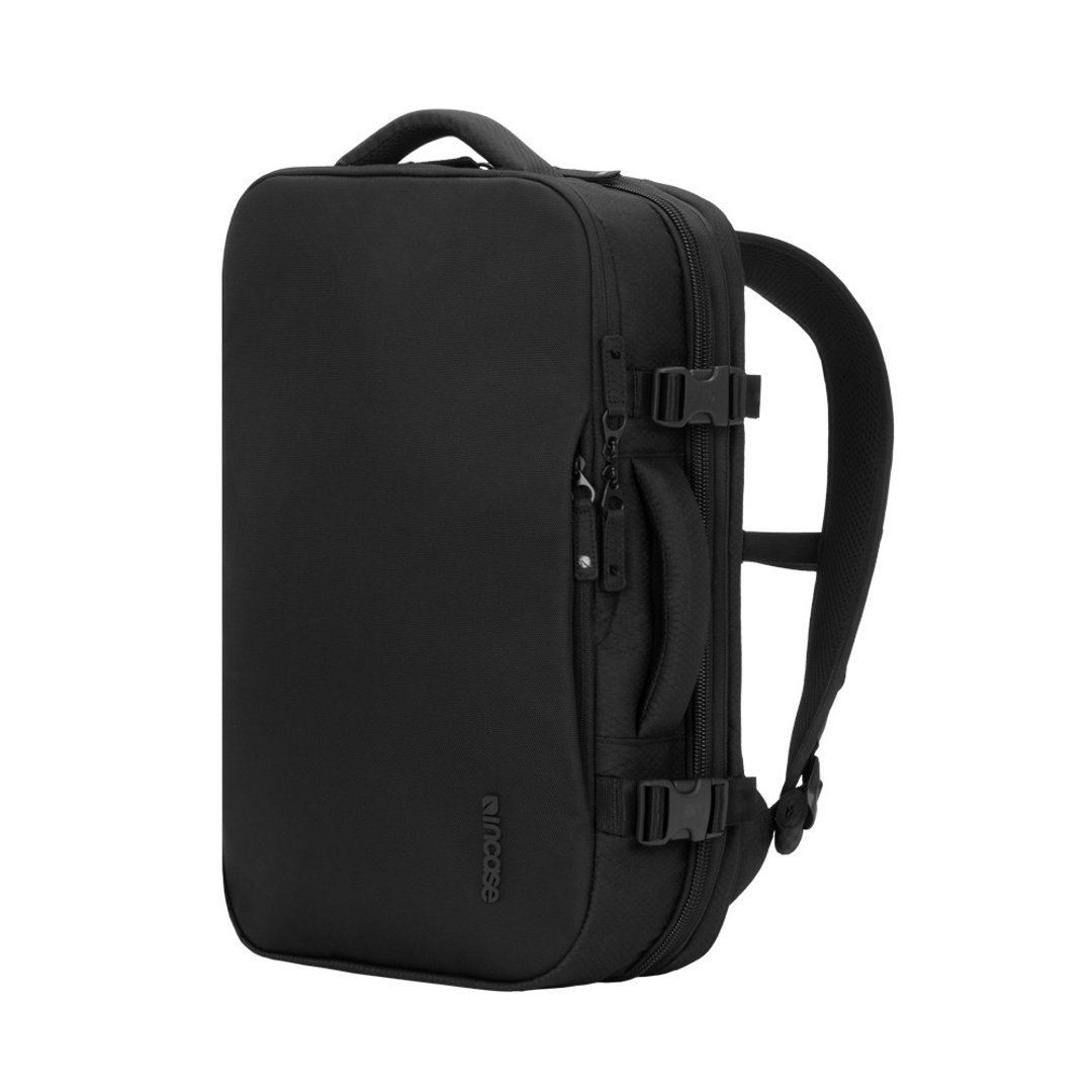 Incase VIA Backpack 15-16寸 可扩充旅行笔电后背包 (格纹黑) - 后背包/双肩包 - 尼龙 黑色