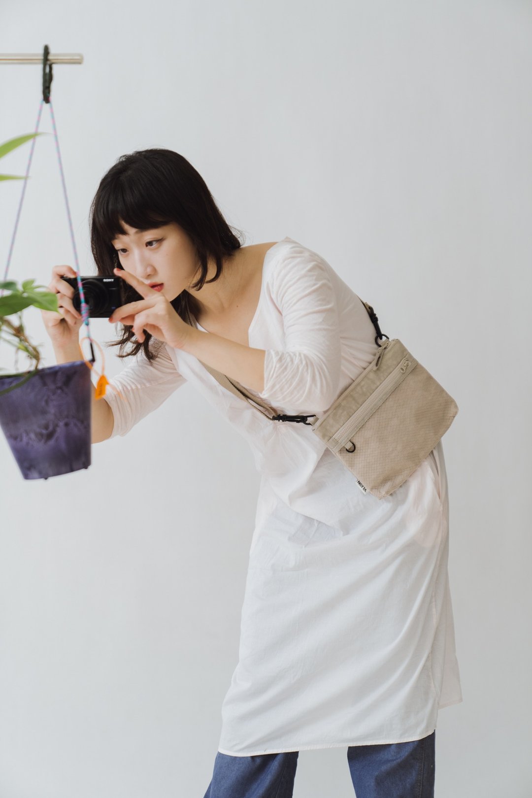 NETTA 户外探索多功能斜背包 (3 色) | 推荐搭配后背包使用 - 后背包/双肩包 - 尼龙 卡其色