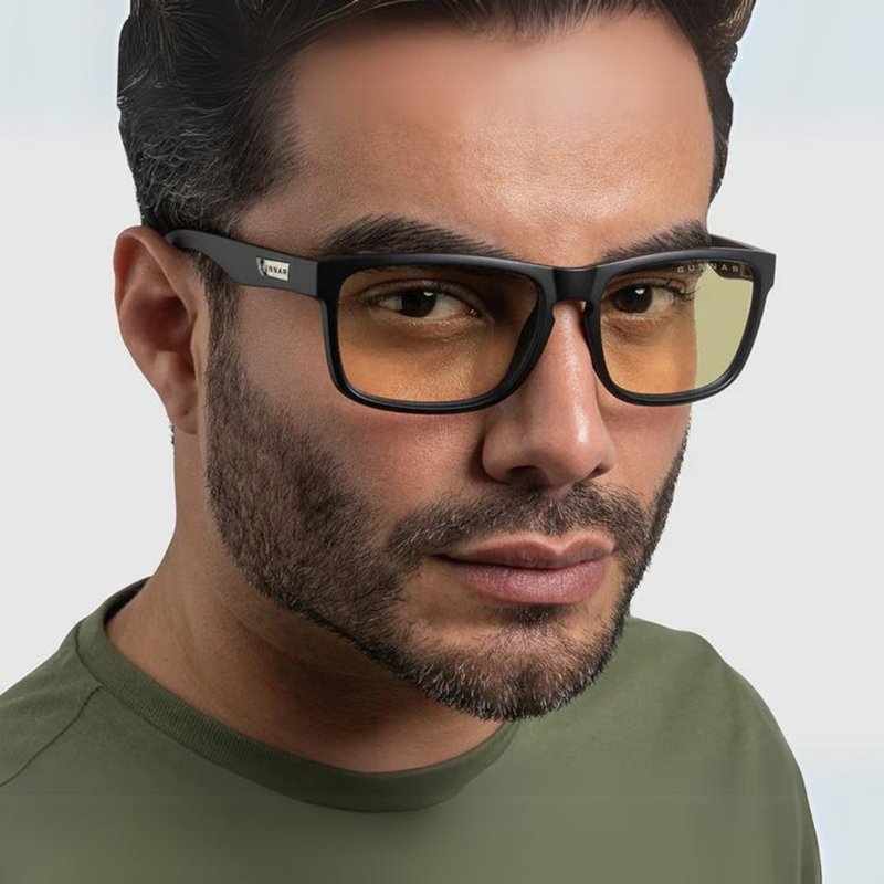 最佳礼物 GUNNAR INTERCEPT READER 防蓝光老花眼镜 尼龙框架 - 眼镜/眼镜框 - 尼龙 黑色
