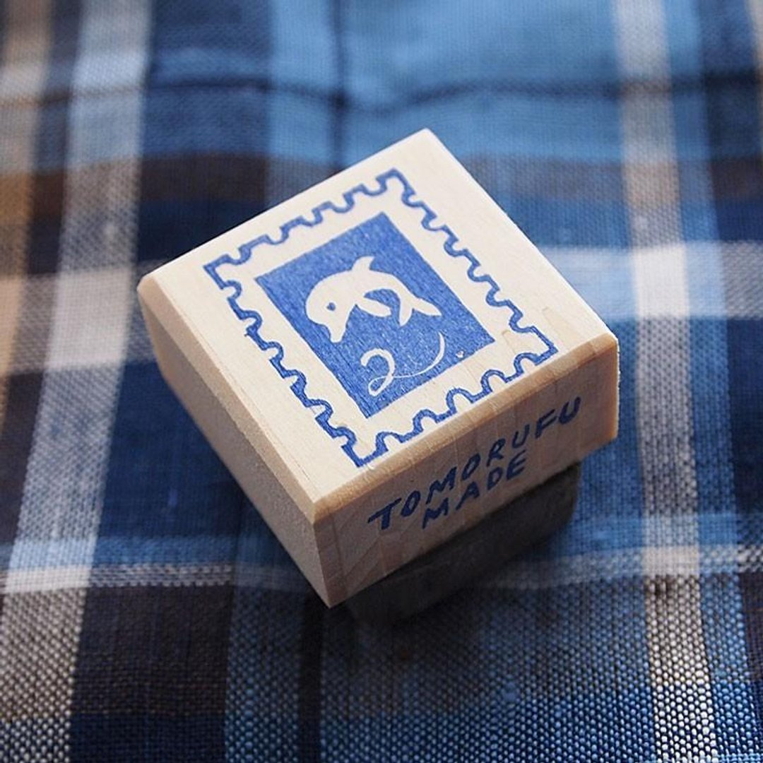 Eraser stamp stamp number 2 - 印章/印台 - 木头 蓝色