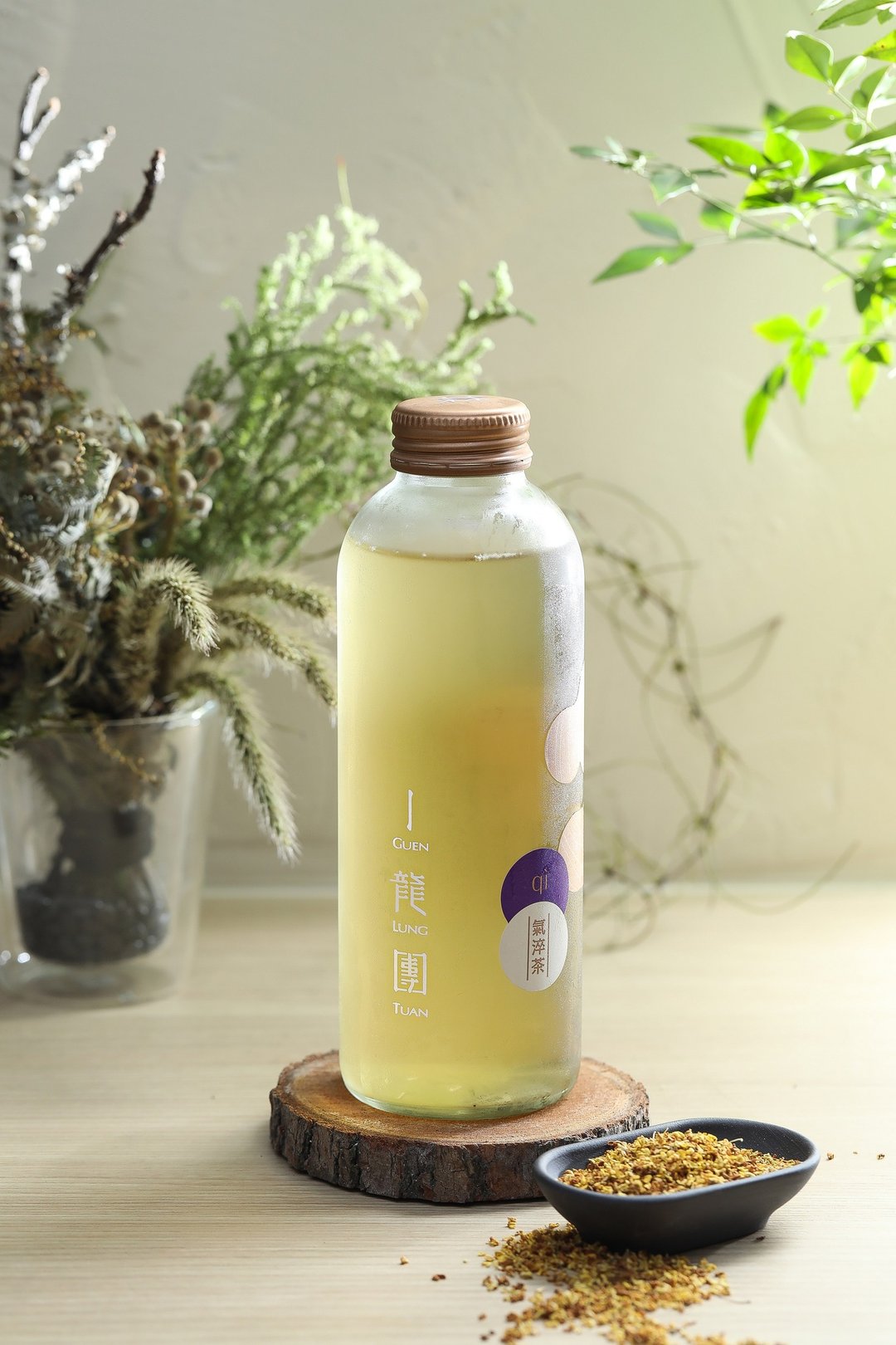 气 - 气淬茶 | 气蕴桂花(桂花乌龙气泡茶)450ml - 茶 - 玻璃 透明