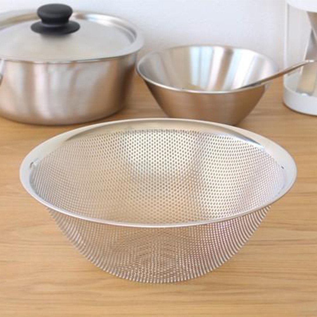【柳宗理】 不锈钢漏盆23cm - 厨房用具 - 不锈钢 