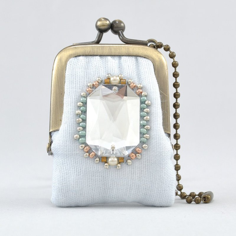 Small small bijou's mouthful 16 - 化妆包/杂物包 - 塑料 蓝色