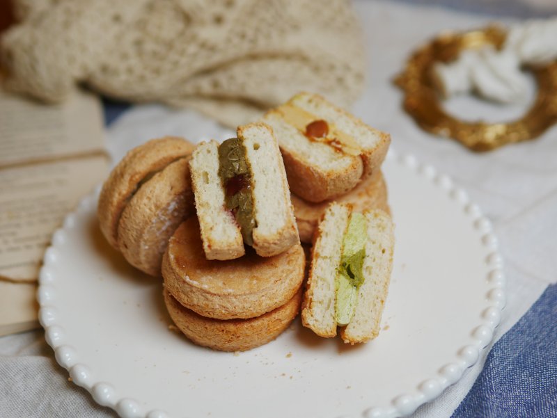 达克瓦兹礼盒(5入一组) - 蛋糕/甜点 - 其他材质 