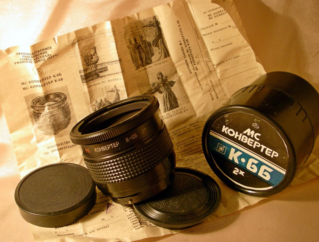 MC K-6B 2x 镜头远摄附加倍镜适用于 Pentacon-6 Kiev-6S Kiev-60 - 相机 - 玻璃 