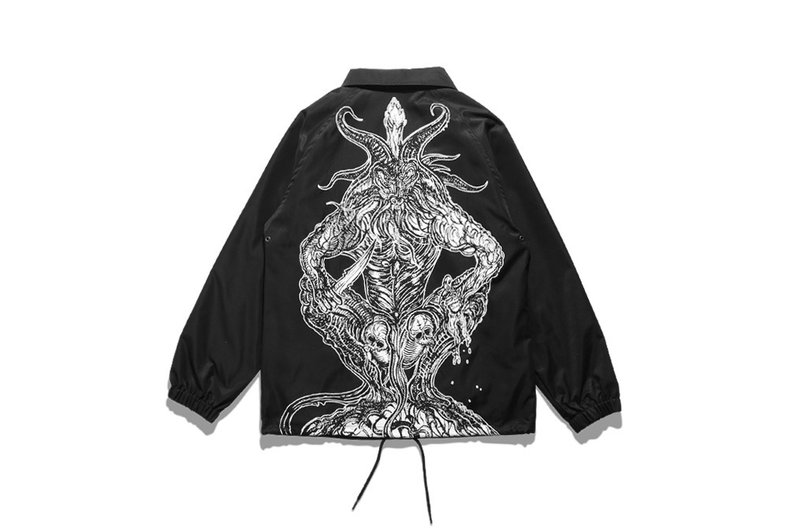 VANDAL Warhead创作教练外套 - 男装外套 - 聚酯纤维 黑色