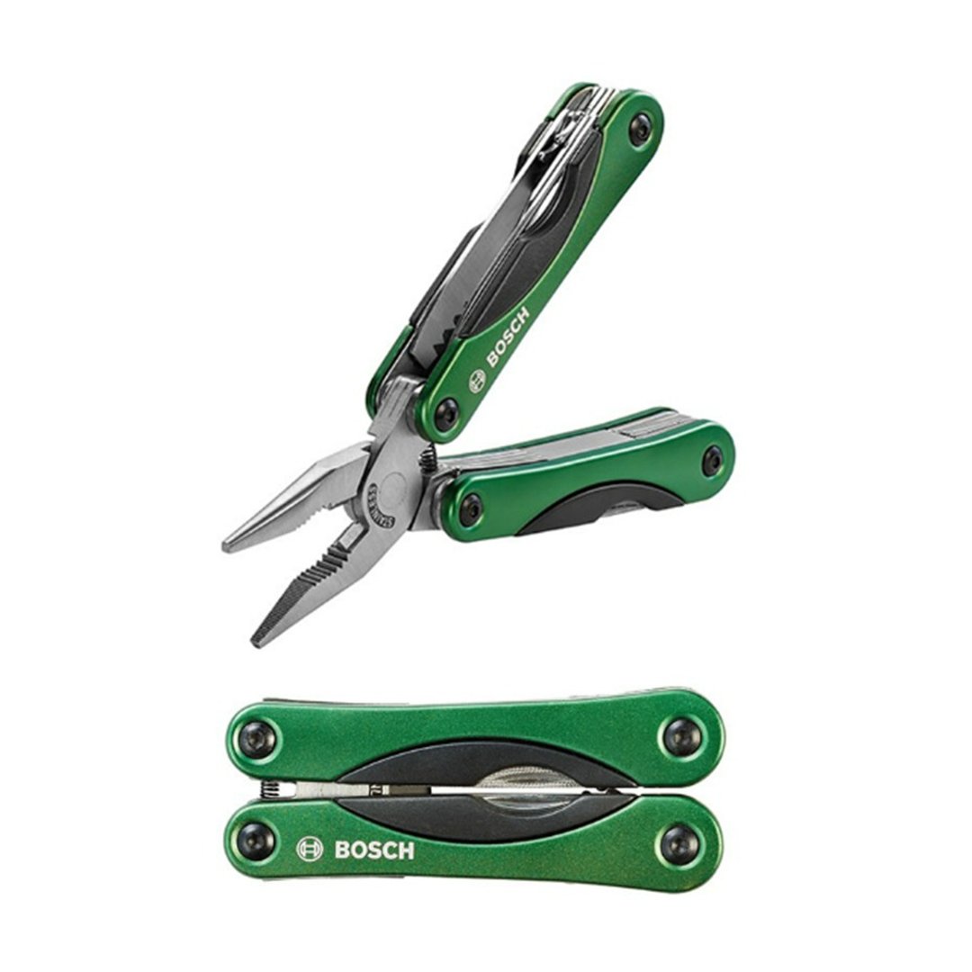 BOSCH 博世 专业12合1万用刀 多功能工具钳 - 零件/散装材料/工具 - 其他金属 绿色
