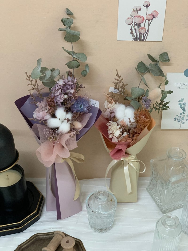 木棉花束/毕业花束/毕业礼物 - 干燥花/捧花 - 植物．花 粉红色