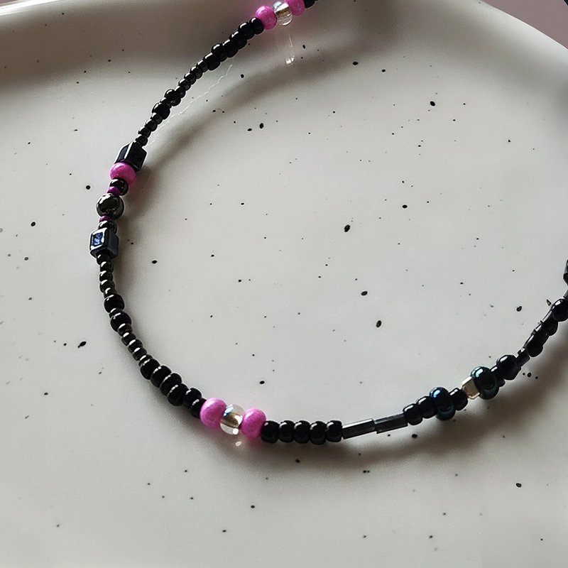 微红的影子_Blush Shadow  | 串珠项链  | 配件饰品 - 项链 - 其他材质 多色