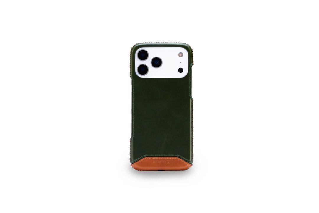 iPhone 17 Pro Max 经典系列-磁吸手机皮套-苏格兰绿 - 手机壳/手机套 - 真皮 绿色
