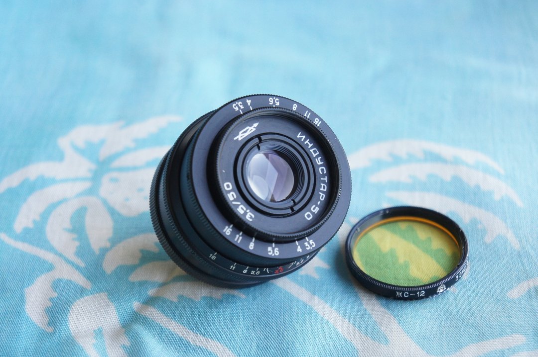 INDUSTAR-50 50mm F/3.5 镜头，适用于 M39 FED ZORKI 徕卡 (LTM) 接环 - 相机 - 其他材质 