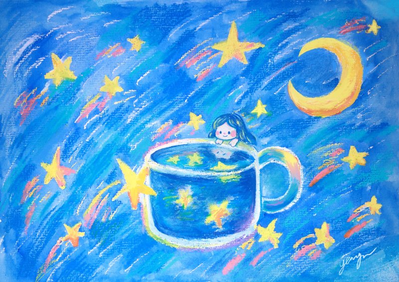 心里画-插画明信片 - 卡片/明信片 - 纸 