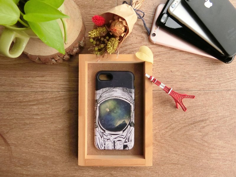 “眼中的倒影 /太空人” /独家高等级双料抗刮防摔BUMPER CASE [APPLE iPhone全系列/三星NOTE.S系列/LG G系列] - 其他 - 其他材质 