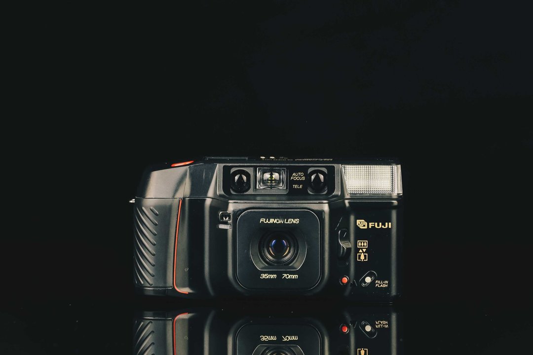 FUJI TELE CARDIA SUPER DATE #2706 #135底片相机 - 相机 - 其他金属 黑色