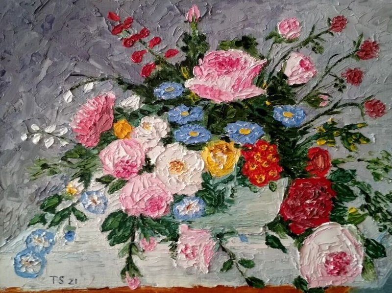 荷兰花束 - 墙贴/壁贴 - 其他材质 