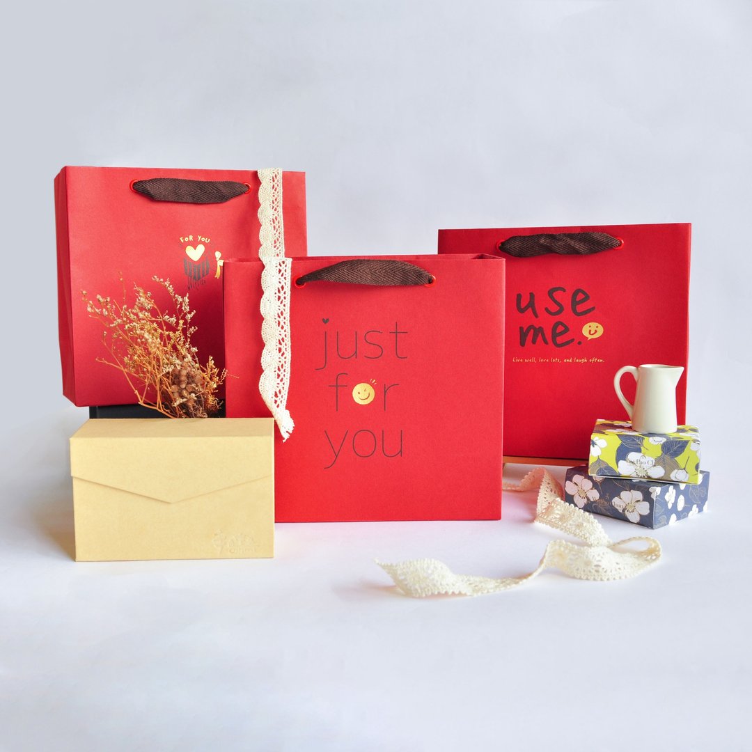 小心思礼物纸袋 - 小 SBG-291 - 纸盒/包装盒 - 纸 