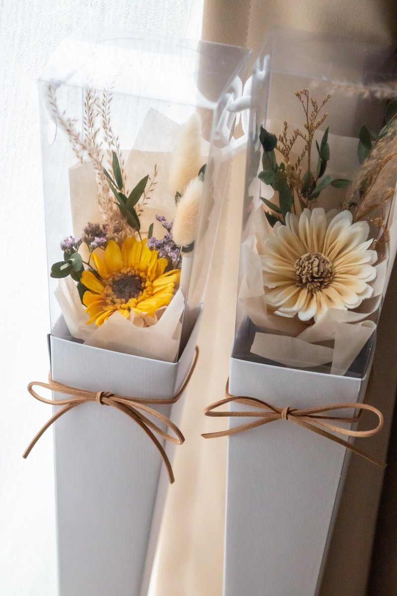 太阳花小花束 - 太阳花 | 永生花礼 | 毕业礼物 - 干燥花/捧花 - 植物．花 多色