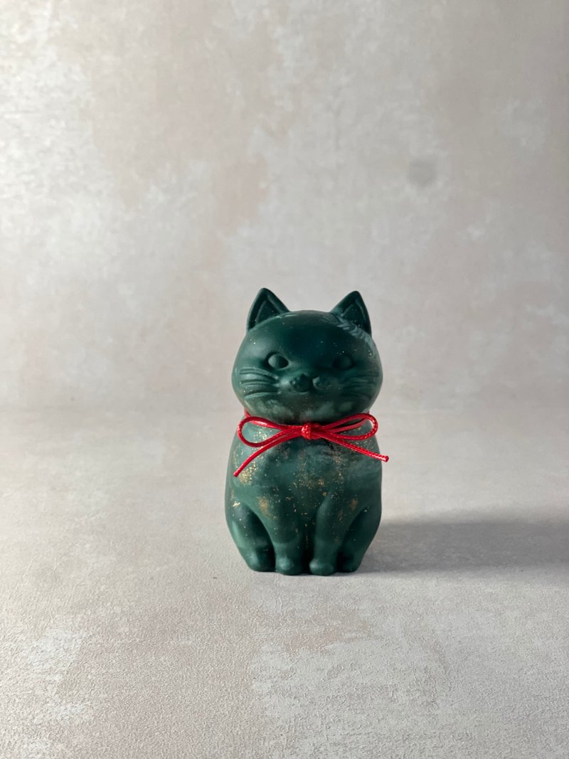 守财猫 - 稳定财富的守护者 - 摆饰 - 环保材料 绿色
