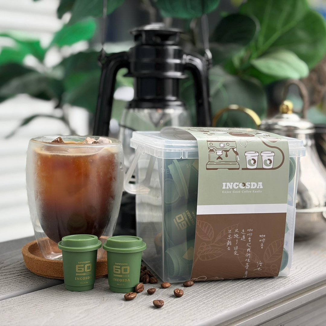 60 鲜萃冻干咖啡迷你杯 (25 入) - 咖啡 - 塑料 绿色