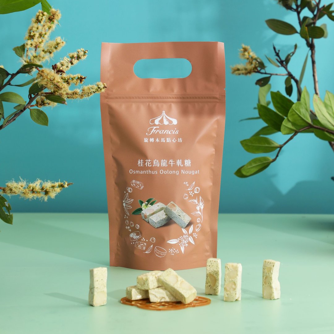 【旋转木马点心坊】桂花乌龙牛轧糖轻巧包 - 蛋糕/甜点 - 新鲜食材 绿色