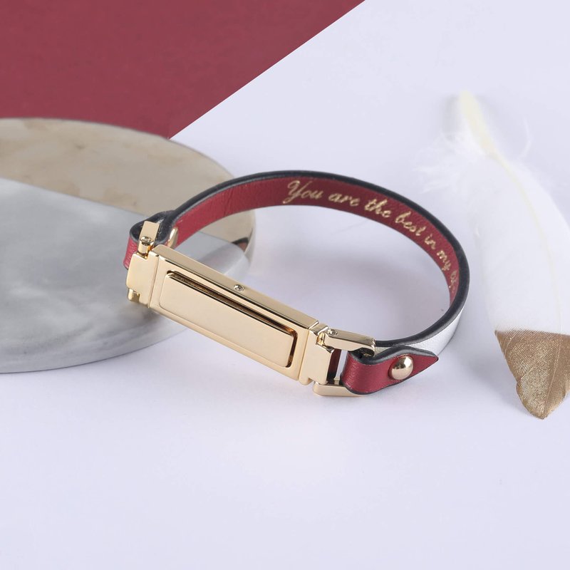 【MANAAKI】始初手镯 手环 皮革 - 手链/手环 - 环保材料 多色