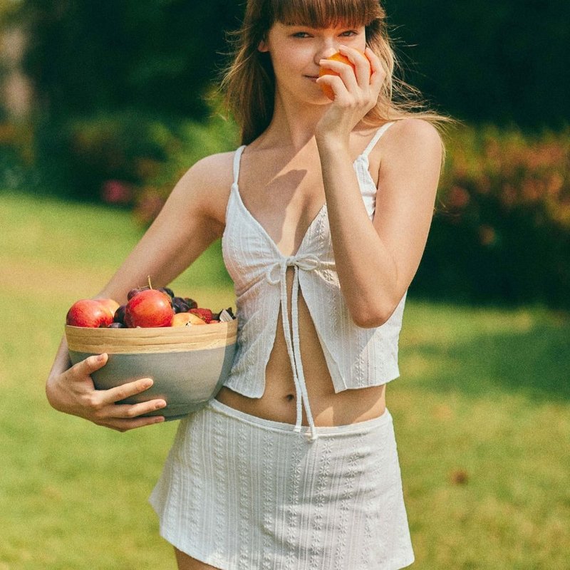 25 Kylie Tankini 套装 - 白色 - 女装泳衣/比基尼 - 其他人造纤维 白色