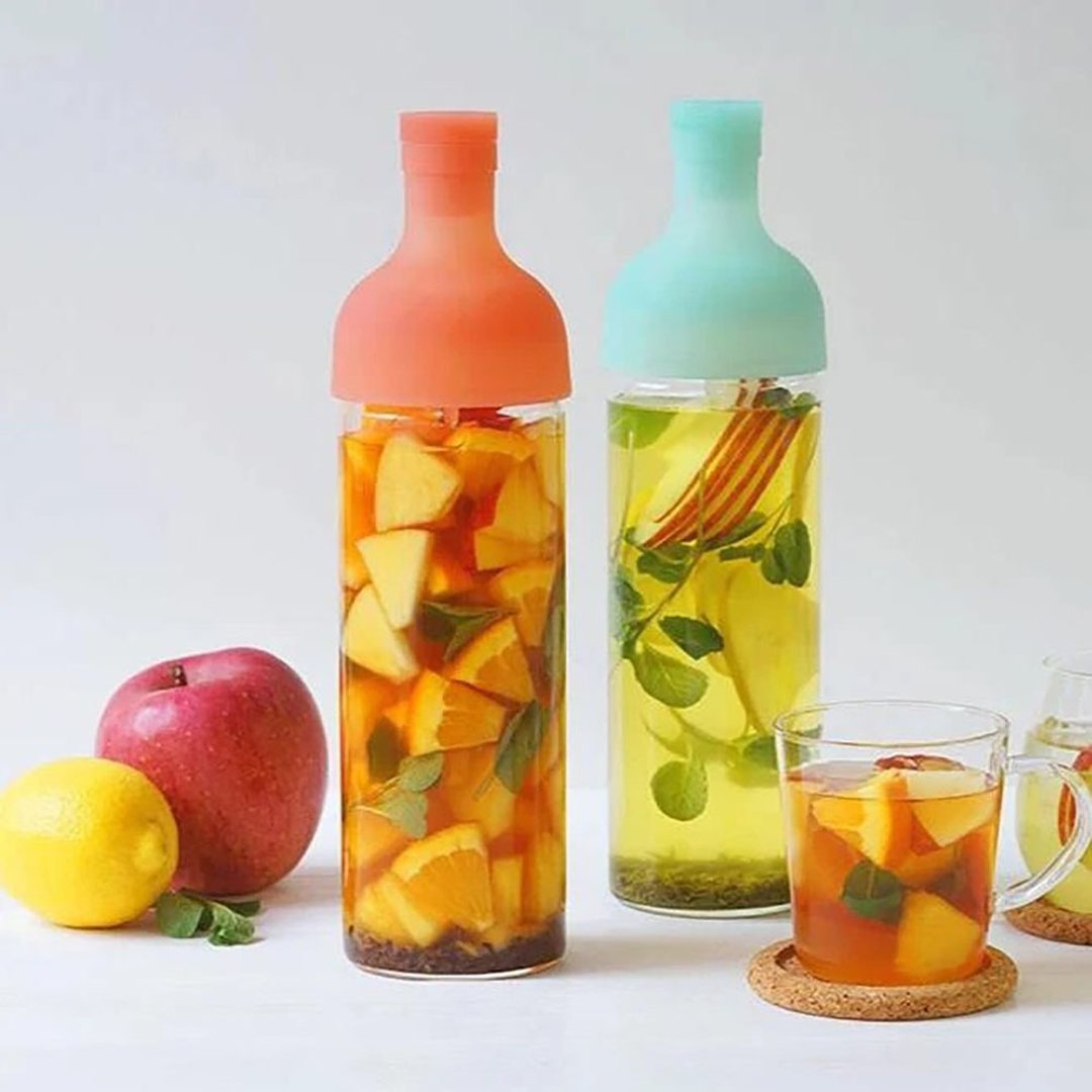 【Hario】便利时尚盖滤系列_酒瓶冷泡瓶750ml (四款颜色) - 茶具/茶杯 - 玻璃 多色