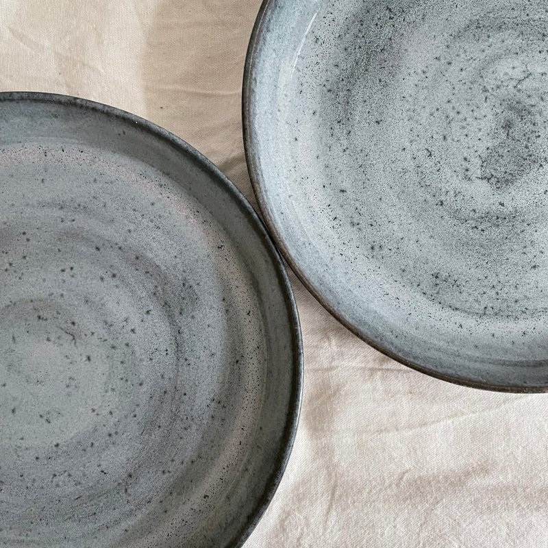 陶制餐碟 20cm - 盘子/餐盘/盘架 - 陶 