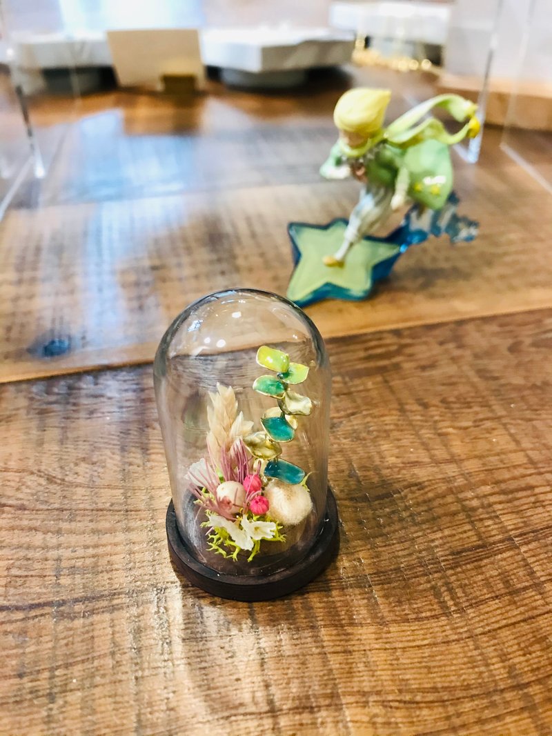 【桌上摆饰】迷你 金工植栽  办公室 疗愈 小物 (尤加利叶 衫树) - 摆饰 - 铜/黄铜 多色