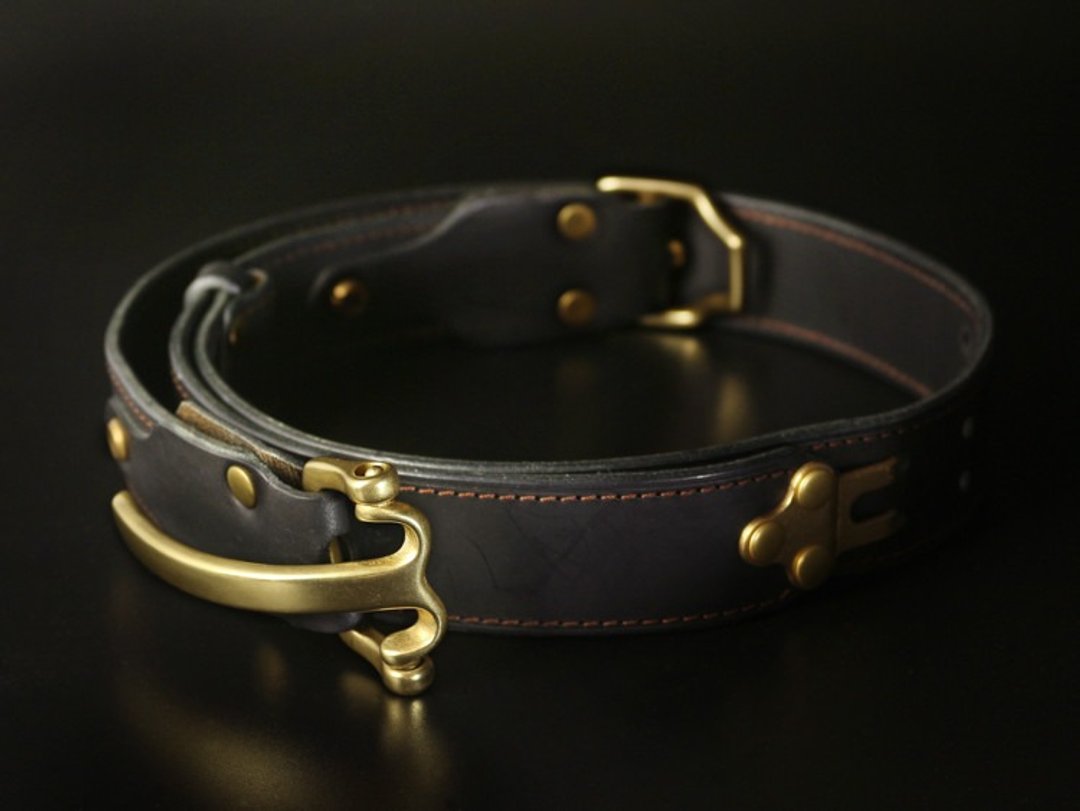 The Ranger Belt-游骑兵皮带-黑 - 皮带/腰带 - 真皮 黑色