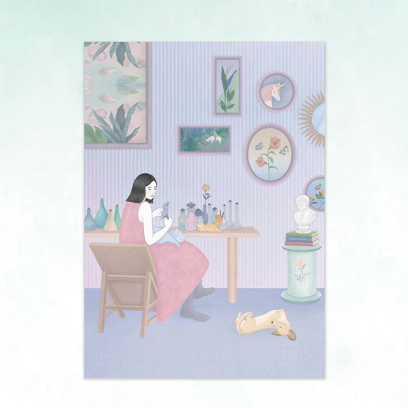 日纪 ⁄  9月 / 画卡 - 卡片/明信片 - 纸 多色