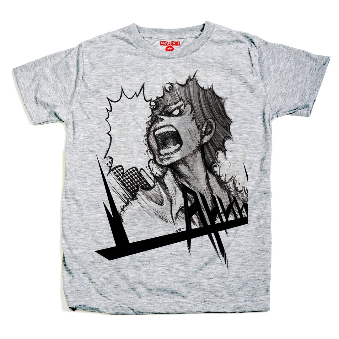 Angry man unisex men woman cotton mix Chapter One T-shirt - 男装上衣/T 恤 - 棉 白色