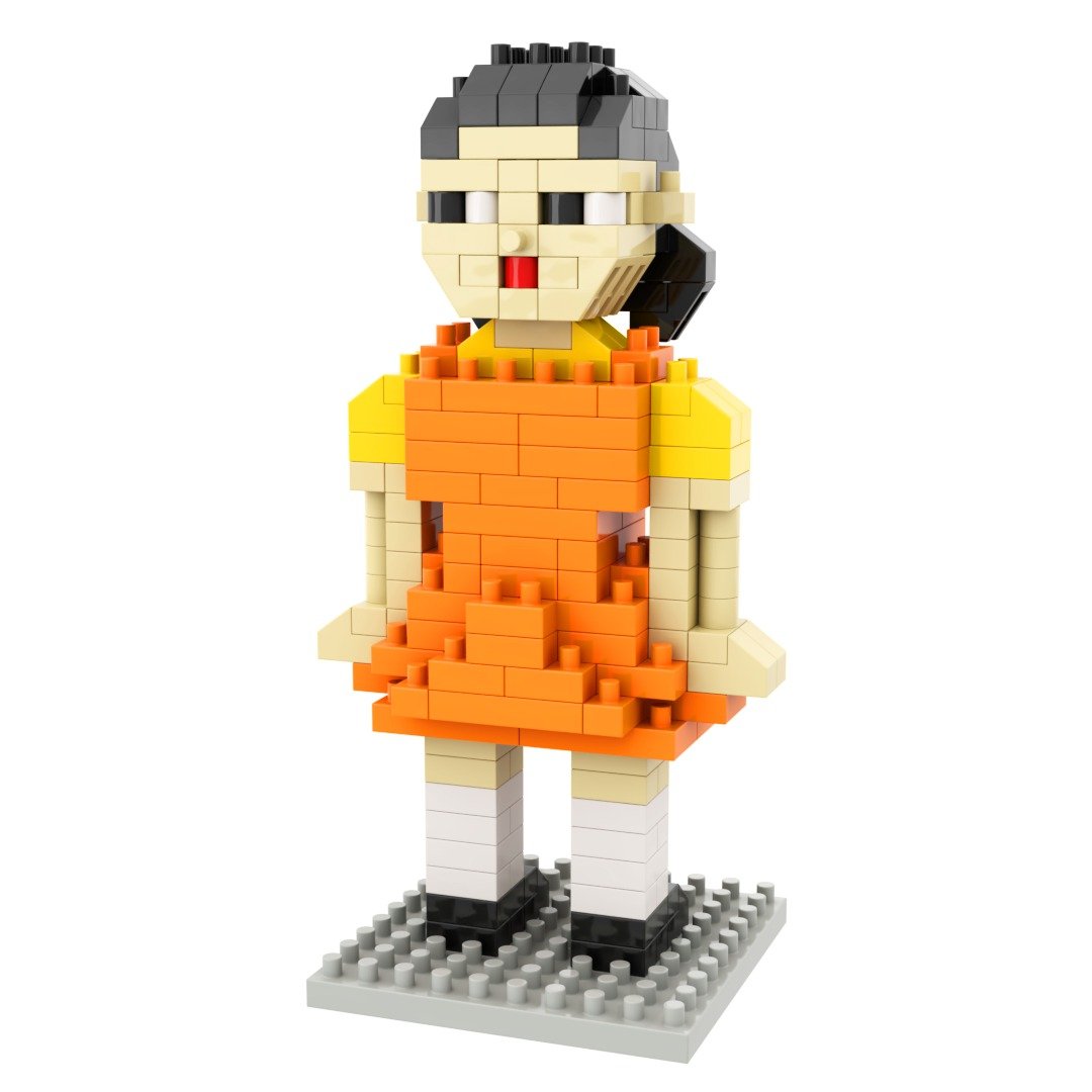 Archbrick 万圣节韩国123木头人微积木 - 玩偶/公仔 - 塑料 多色