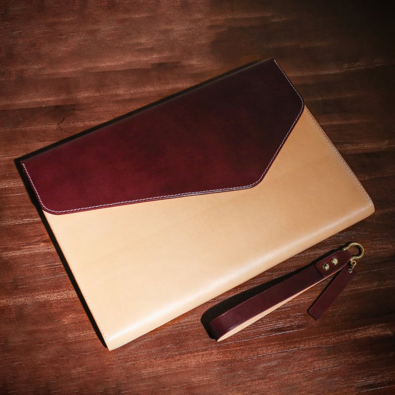 【定制化礼物】【笔电收纳包、 iPad平板 保护套 手拿包 信封包】 - 平板/电脑保护壳 - 真皮 多色