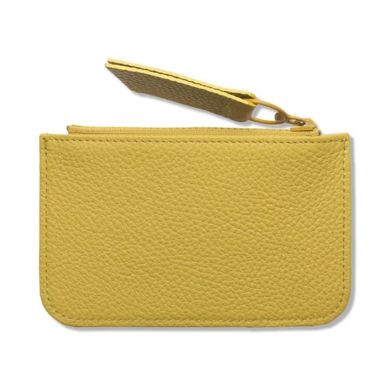 交换礼物 itten-itten 卡钱包 暖卡其色 - 皮夹/钱包 - 其他材质 