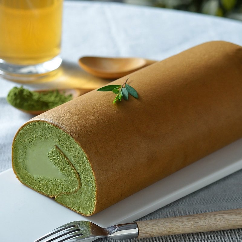 艾波索【京都抹茶鲜乳卷18厘米】 生乳卷 - 蛋糕/甜点 - 新鲜食材 