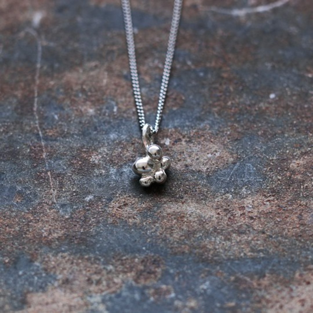 Whelk [SV] Necklace N547 - 项链 - 其他金属 银色