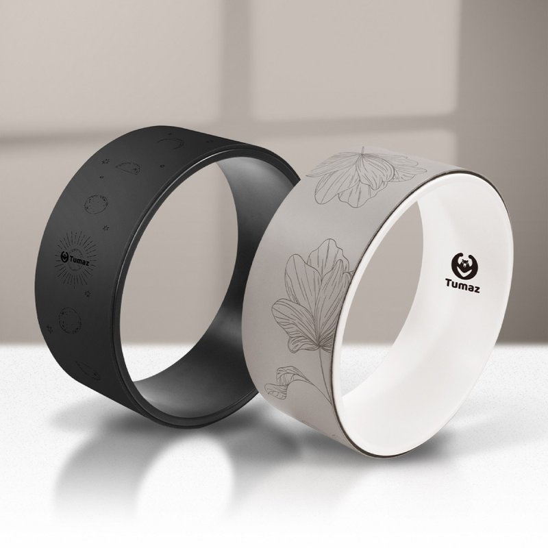 PU瑜珈轮 高密度天然橡胶 奶茶色 - 运动/健身用品 - 橡胶 