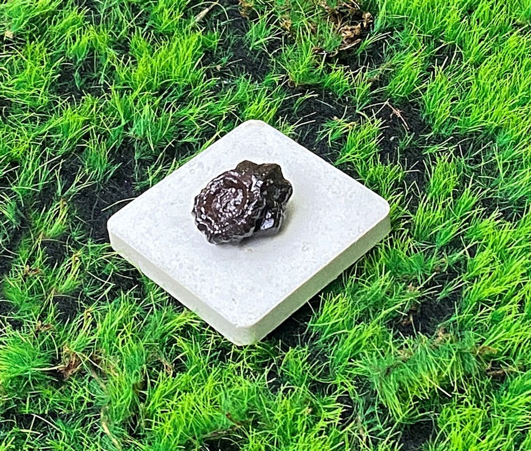 能量摆饰-精选天然埃及预言石可爱小花朵造型原矿 快速出货 - 摆饰 - 水晶 咖啡色