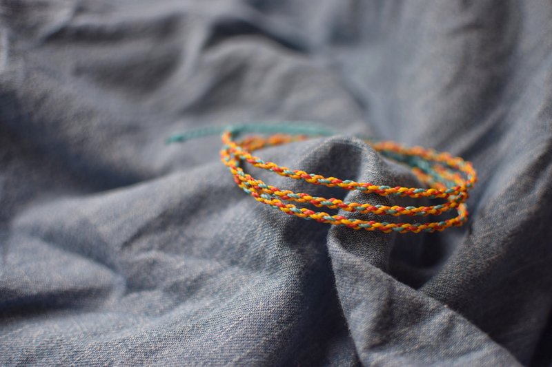 定制巴西蜡线手绳 X 手环 X 项链 二合一 幼款 - 颈链 - 其他材质 