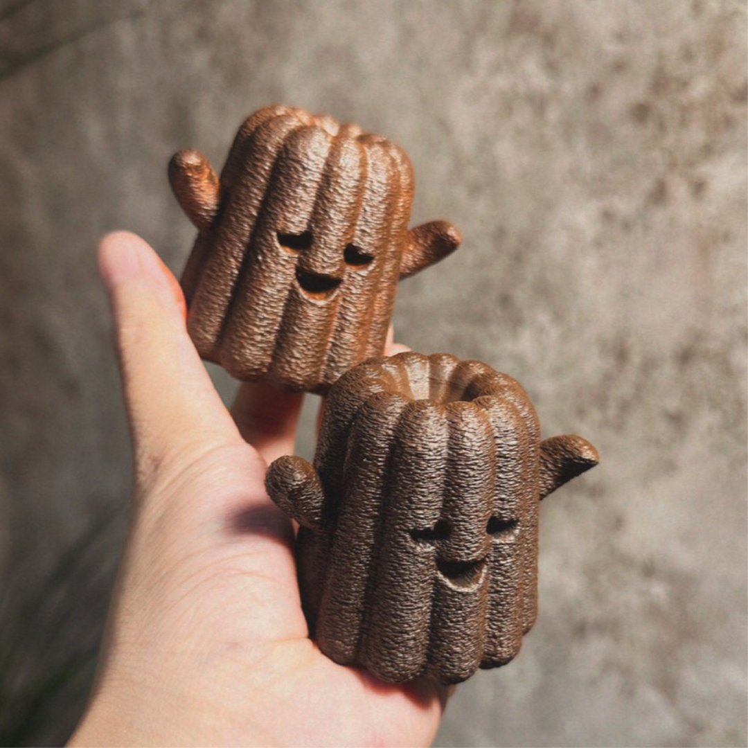 幽灵可丽露 - 玩偶/公仔 - 塑料 咖啡色